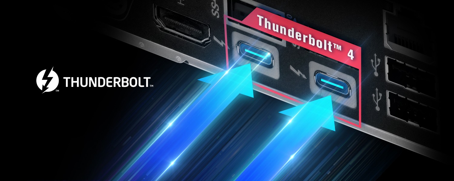 Thunderbolt™ 4/USB4 Type-C